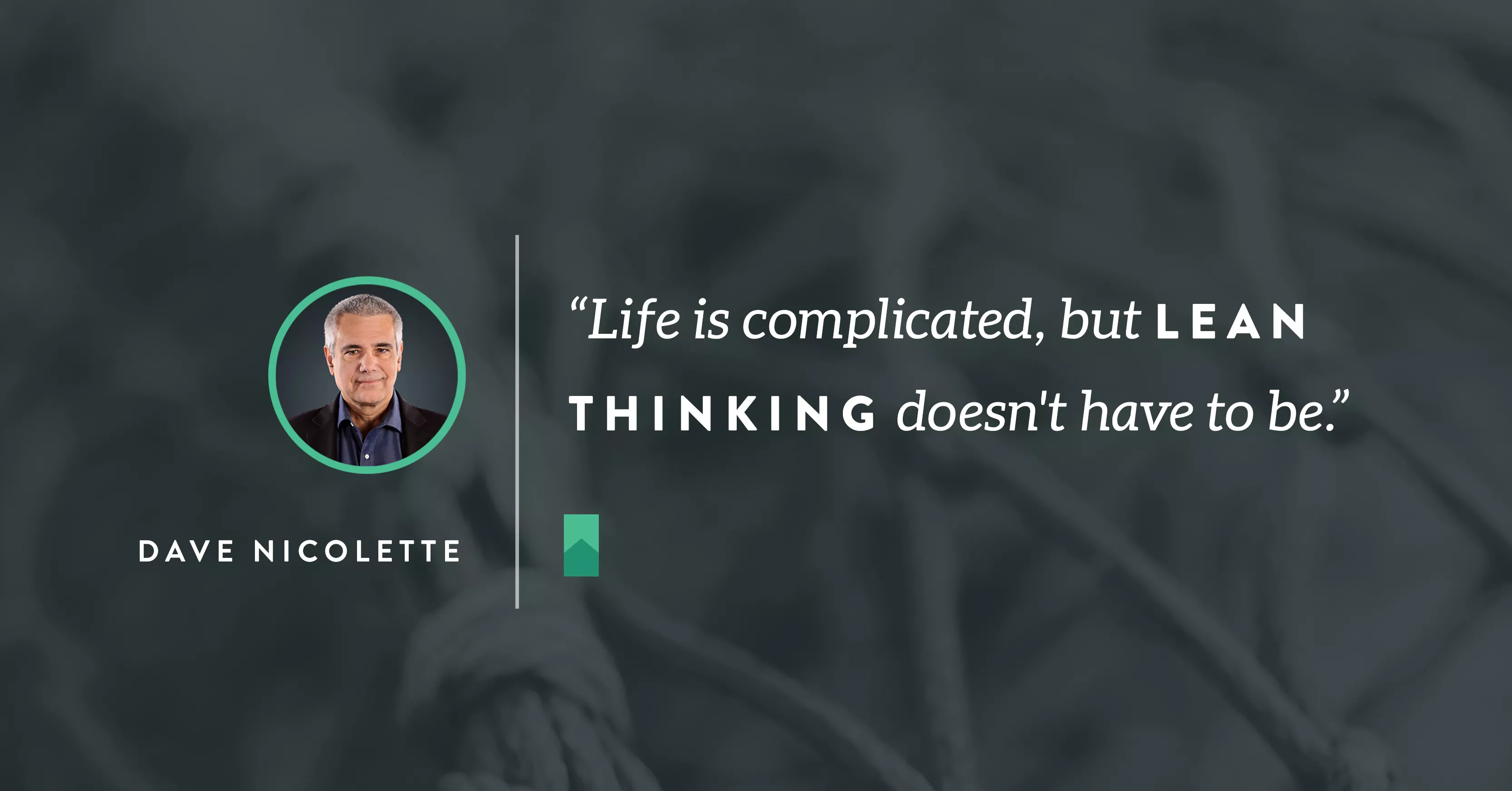 A practical short-cut to understanding Lean Thinking